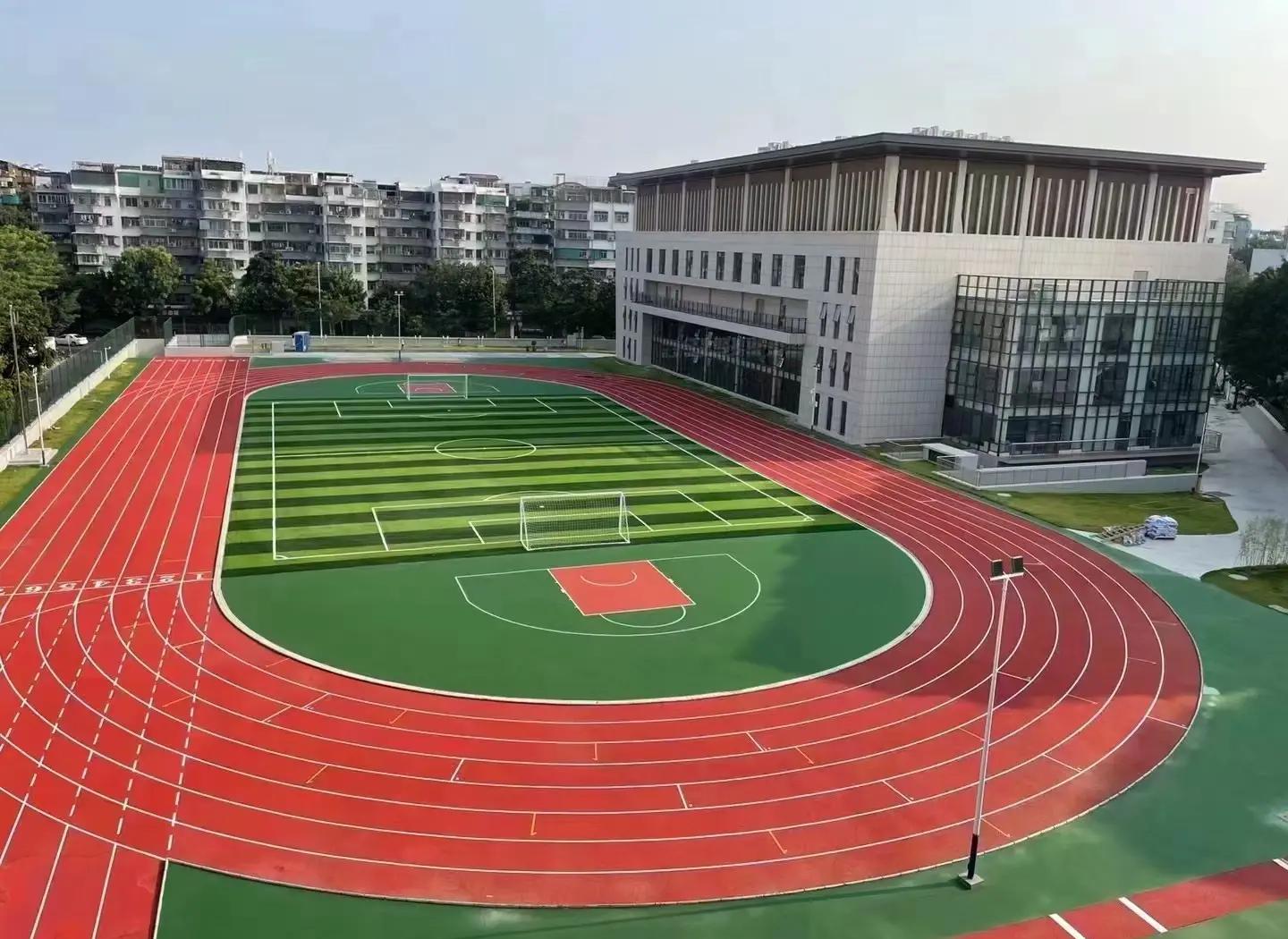 哈密地区硅PU材料塑胶篮球场 - 价格
